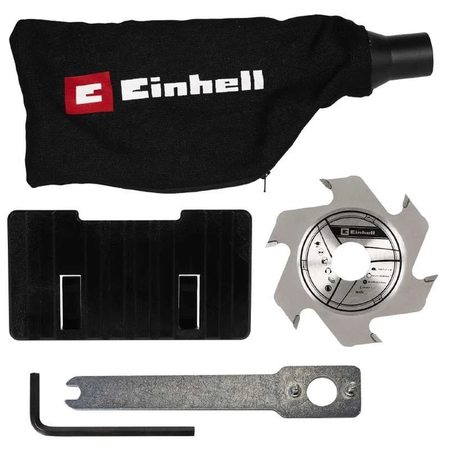 Фрезер ламельний акумуляторний Einhell TE-BJ 18LI - Solo 18В диск 100х22х3.8мм 6500об/хв 2.18кг без (00123510) - изображение 4
