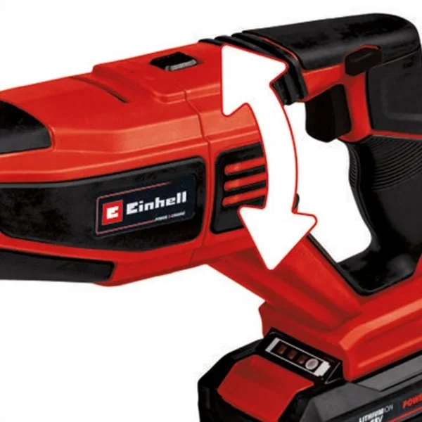 Пила шабельна акумуляторна Einhell Professional TP-AP 18/28LI BL - Solo PXC 18В пропил 200мм хід 28м (00123049) - Фото 2 Пила шабельна акумуляторна Einhell Professional TP-AP 18/28LI BL - Solo PXC 18В пропил 200мм хід 28м (00123049) - изображение 2