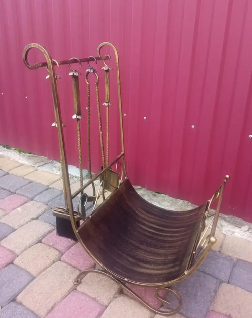Набор для камина Slipo 70x37x43см (К-003) - изображение 2