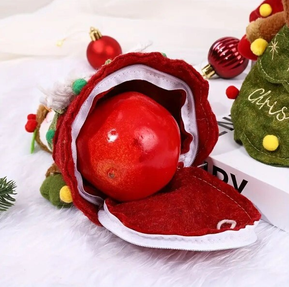 Новогодние мешочки для подарков, подарочный мешочек Снеговик 20 х 16 см - Фото 4 Новогодние мешочки для подарков, подарочный мешочек Снеговик 20 х 16 см - изображение 4