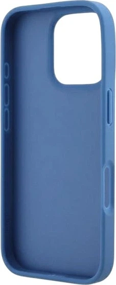 Etui Guess Leather Metal Logo Strass Crossbody do Apple iPhone 16 Pro Blue (GUHCP16LP4TDSCPB) - obraz 7