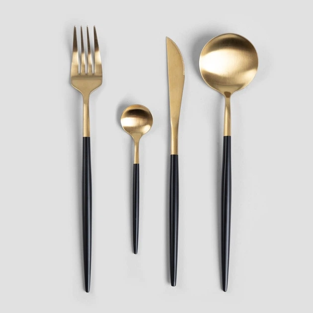 Zestaw sztućców Homla Noia 4 elementy (5906496725678) - obraz 3