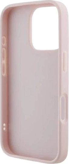 Etui Guess Quilted Metal Logo do Apple iPhone 16 Pro Pink (GUHCP16LPSQSQSP) - obraz 7