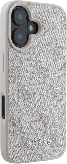 Etui Guess 4G Classic do Apple iPhone 16 Plus Pink (GUHCP16MG4GFPI) - obraz 4