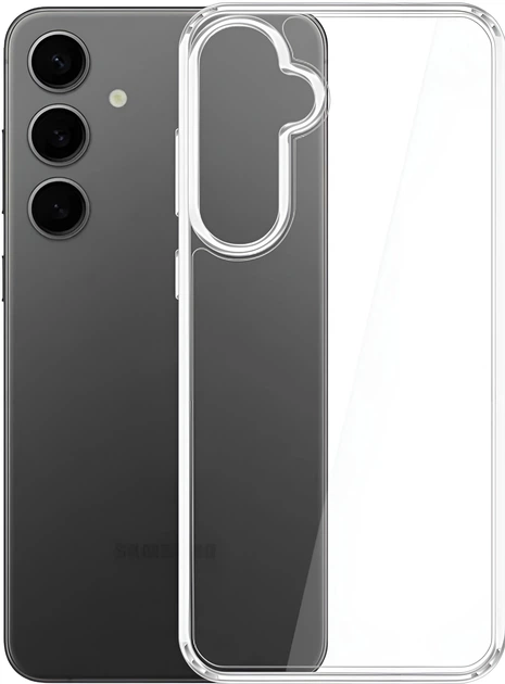 Панель 3MK Armor Case для Samsung Galaxy S25 Transparent (5903108611534) - зображення 3