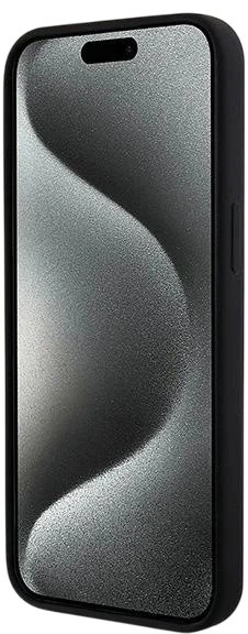 Etui DKNY Liquid Silicone White Printed Logo MagSafe do Apple iPhone 14 Pro Max Black (3666339266684) - obraz 7