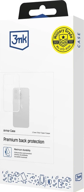 Панель 3MK Clear Case для Realme 12 5G Transparent (5903108569460) - зображення 3