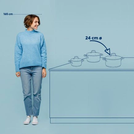 Каструля з кришкою Kela Flavoria 24 см 4.6 л (4025457101731) - зображення 7