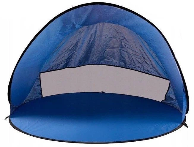 Namiot plażowy KIK duży samorozkładający się automatyczny parawan ogrodowy XL 146 x 146 cm + pokrowiec KX3267 (5903039763289) - obraz 2