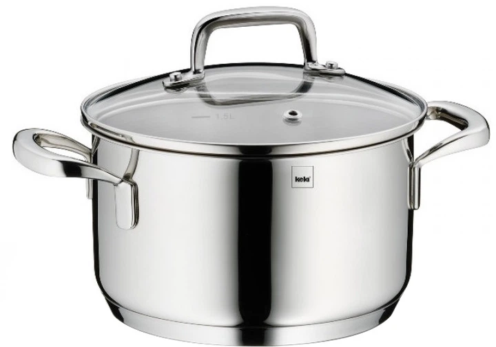 Каструля з кришкою Kela Flavoria 16 см 1.6 л (4025457101748) - зображення 1