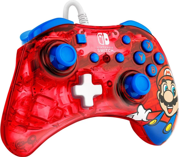 Kontroler PDP Rock Candy Switch Wired Controller Mario (500-181-EU-MAR) - obraz 2