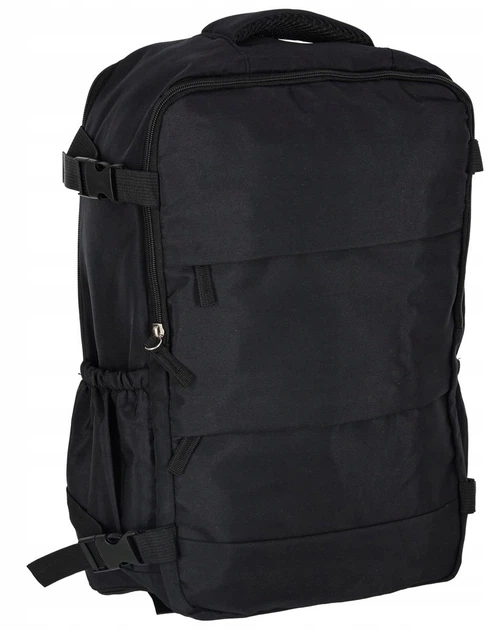 Рюкзак туристичний KIK багаж 45 x 30 см Чорний (5903039768369) - зображення 1