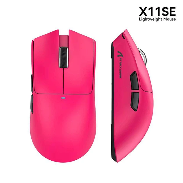 Мышка ATTACK SHARK X11SE Rosa (Сенсор PAW3311, 65 часов на одном