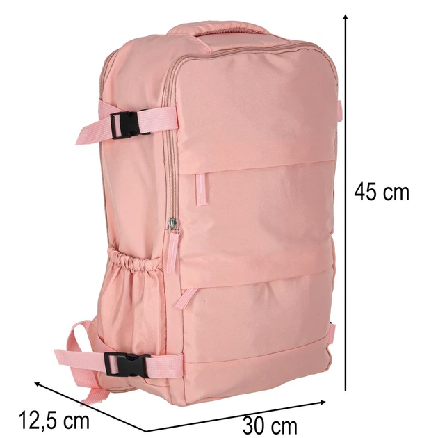 Рюкзак туристичний KIK багаж 45 x 30 см Рожевий (5903039768376) - зображення 7
