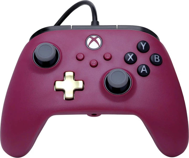 Kontroler PowerA Advantage Plus Wired Controller for Xbox Series X|S Ruby (XBGP0481-01) - obraz 1