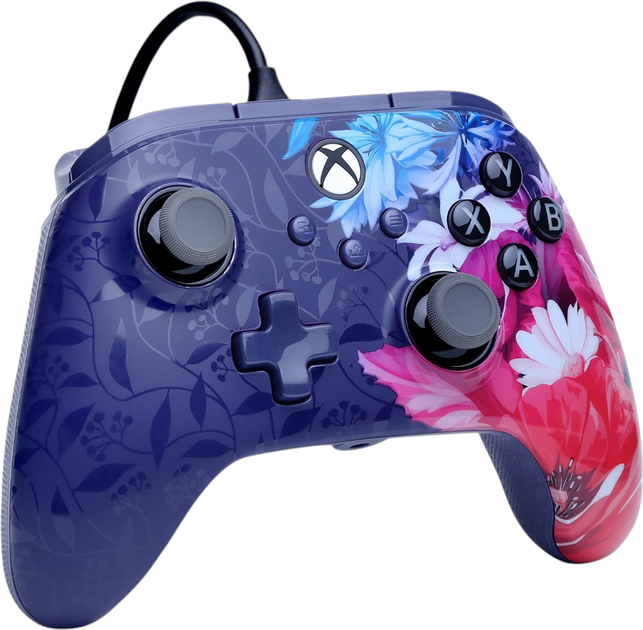 Kontroler PowerA Advantage Plus Wired Controller for Xbox Series X|S Night Blossom (XBGP0473-01) - obraz 3