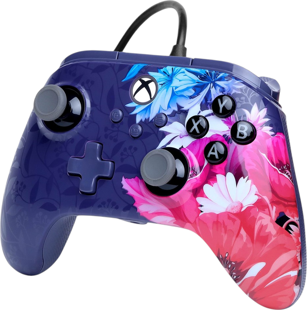 Kontroler PowerA Advantage Plus Wired Controller for Xbox Series X|S Night Blossom (XBGP0473-01) - obraz 4