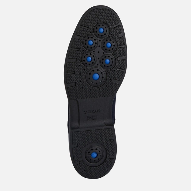 Чоловічі дербі Geox U35EFA-00022-C4002 41 26.3 см Темно-сині (8056206104044) - зображення 7