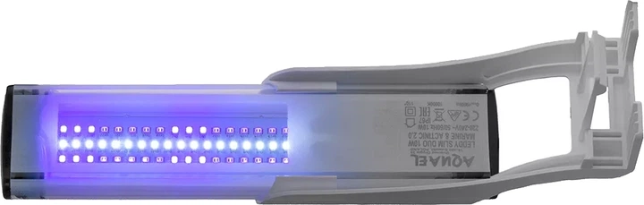 Lampa LED Aquael Leddy Slim Duo Marine&Actinic B 2.0 10W (5905546330619) - obraz 3
