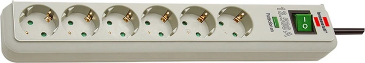 Przedłużacz Brennenstuhl Eco-Line 6 gniazd 1.5 m (1159750015) - obraz 1