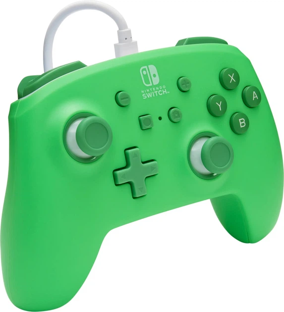 Kontroler PowerA Enhanced Wired Controller for Nintendo Switch Seafoam Green (NSGP0495-01) - obraz 3