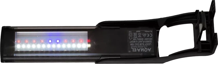 Lampa LED Aquael Leddy Slim Duo Sunny Plant&Night 10W Czarna (5905546330633) - obraz 4