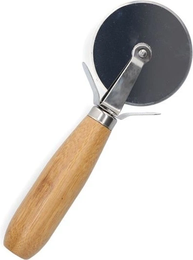 Deska do krojenia pizzy Homla Bambou z nożem 32 cm (5902869958384) - obraz 3