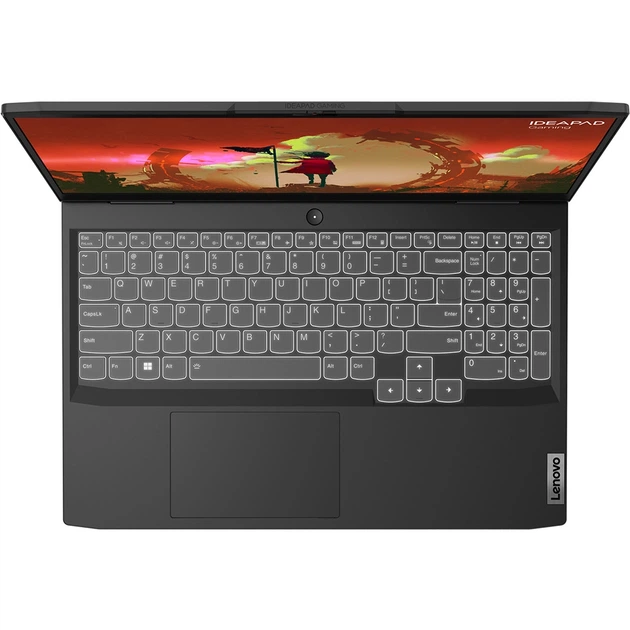 Ноутбук Игровой LENOVO IdeaPad Игровой 3 15ARH7, AMD Ryzen 5 6600H до 4.5Ghz, 15.6" Full HD, 16GB, SSD 1TB, NVIDIA GeForce RTX 3050 4GB, Free DOS - Фото 3 Ноутбук Игровой LENOVO IdeaPad Игровой 3 15ARH7, AMD Ryzen 5 6600H до 4.5Ghz, 15.6" Full HD, 16GB, SSD 1TB, NVIDIA GeForce RTX 3050 4GB, Free DOS - изображение 3