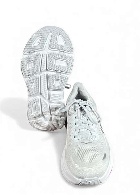 Кроссовки Hoka One One Bondi 9 Wide (s/n0 1162014 CYWH), Белый, Размер 39 1/3, (US 7.5D), 24.5 см - Фото 5 Кроссовки Hoka One One Bondi 9 Wide (s/n0 1162014 CYWH), Белый, Размер 39 1/3, (US 7.5D), 24.5 см - изображение 5