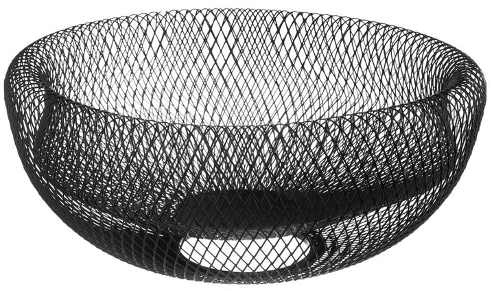 Koszyk na owoce Orion Radka metalowy czarny (8592381175054) - obraz 1