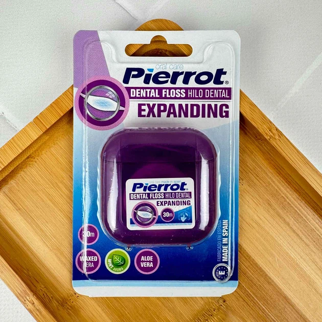 Зубная нить Pierrot Dental floss Aloe Vera расширяющаяся 30 м - изображение 2