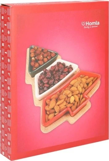 Набір для сервірування Homla Troel у формі ялинки 27.5 × 20.5 см (5902869982754) - зображення 7