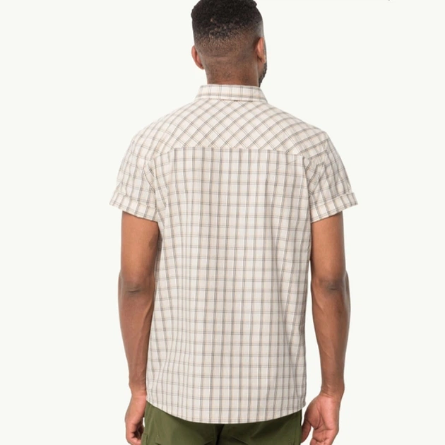 Сорочка чоловіча Jack Wolfskin Hot Springs Shirt 1402333 S, бежевий - изображение 2