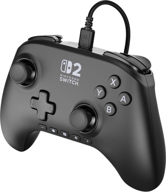 Kontroler PowerA Advantage Wired Controller for Nintendo Switch 2 Black (NSGP0523-01) - obraz 2
