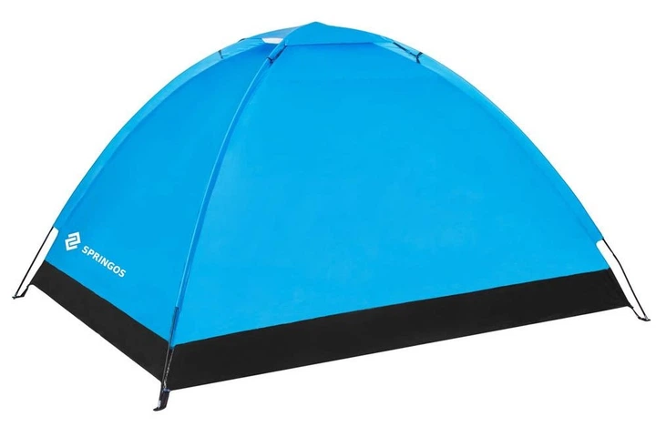 Namiot kempingowy Springos 200 x 150 cm PT007 Niebieski (5903021938725) - obraz 2