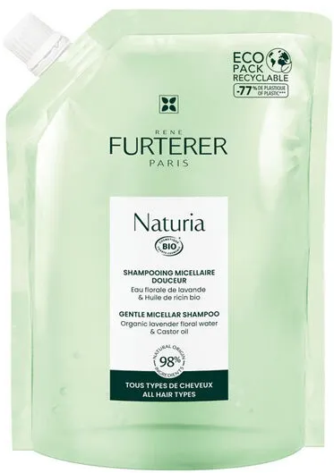 Wkład wymienny Micelarny szampon Rene Furterer Naturia Gentle Micellar Shampoo Eco Refill 400 ml (3282770152692) - obraz 1
