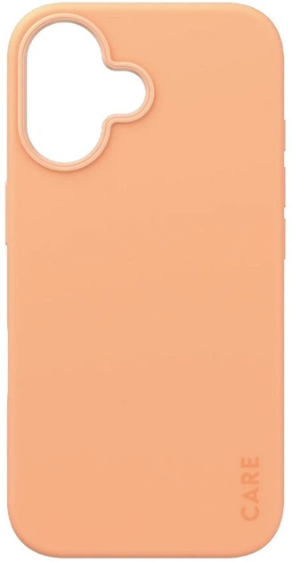 Etui Panzer Glass CARE Fearlessly Fashionable Case MagSafe do Apple iPhone 16 Peachy (5715685004551) - obraz 1