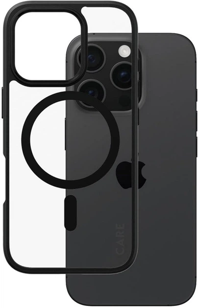 Панель Panzer Glass CARE Flagship Urban Combat Case MagSafe для Apple iPhone 16 Pro Black (5715685004247) - зображення 2
