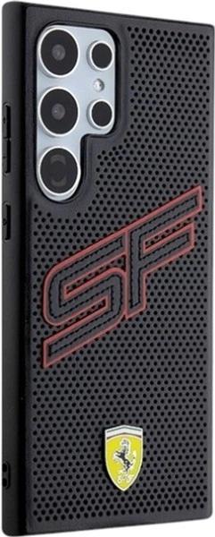 Панель Ferrari Big SF Perforated для Samsung Galaxy S24 Ultra Black (FEHCS24LPINK) - зображення 4