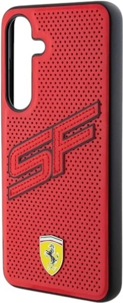 Etui Ferrari Big SF Perforated do Samsung Galaxy S24 Red (FEHCS24SPINR) - obraz 6