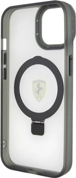 Etui Ferrari Ring Stand 2023 Collection MagSafe do Apple iPhone 15/14/13 Transparent (FEHMP15SUSCAH) - obraz 7