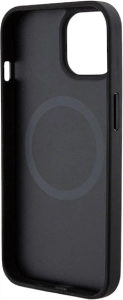 Etui Ferrari Carbon Metal Logo MagSafe do Apple iPhone 15/14/13 Black (FEHMP15SPTEK) - obraz 7
