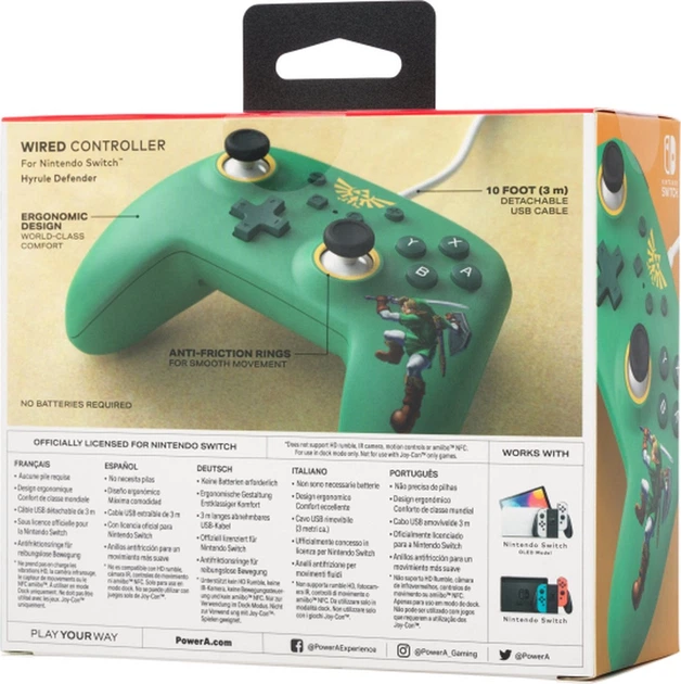 Kontroler PowerA Core Wired Controller for Nintendo Switch Zelda (NSGP0199-01) - obraz 10
