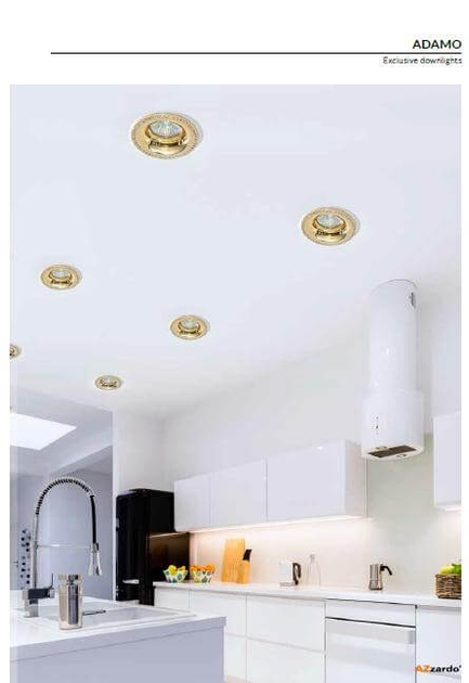 Точковий світильник AZzardo ADAMO MIDST DIAMOND AZ2740 - Фото 2 Точковий світильник AZzardo ADAMO MIDST DIAMOND AZ2740 - зображення 2