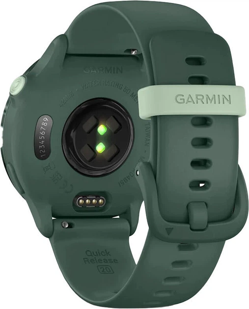 Смарт-часы Garmin Vivoactive 6 Metallic Jasper Green with Jasper Green Band (010-02985-02/42) - Фото 2 Смарт-часы Garmin Vivoactive 6 Metallic Jasper Green with Jasper Green Band (010-02985-02/42) - изображение 2