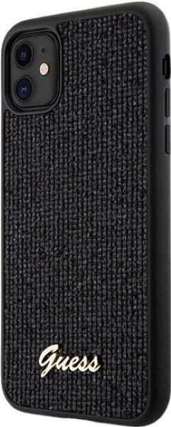 Панель Guess Disco Metal Script для Apple iPhone 11/Xr Black (GUHCN61PMSDGSK) - зображення 2