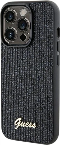 Etui Guess Disco Metal Script do Apple iPhone 13/13 Pro Black (GUHCP13LPMSDGSK) - obraz 2