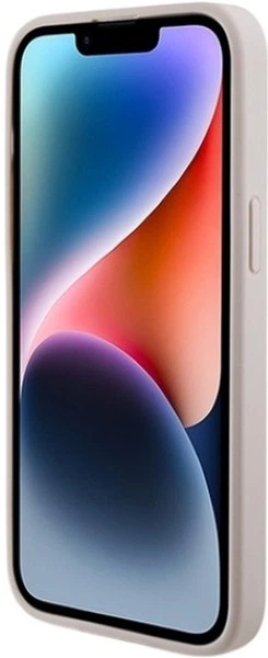 Etui Guess 4G Stripe Collection do Apple iPhone 14 Pro Pink (GUHCP14LG4GLPI) - obraz 5