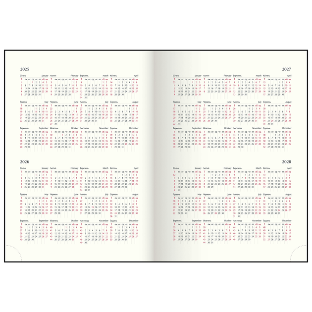 Щоденник датований BUROMAX 2026, ф.A5 MIRACLE, блакитний - изображение 7