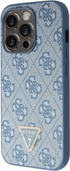 Панель Guess Crossbody 4G Metal Logo для Apple iPhone 14 Pro Max Blue (GUHCP14XP4TDSCPB) - зображення 2